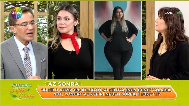 Hiçbir cerrahi müdahale olmadan tam 90 kilo verdi!