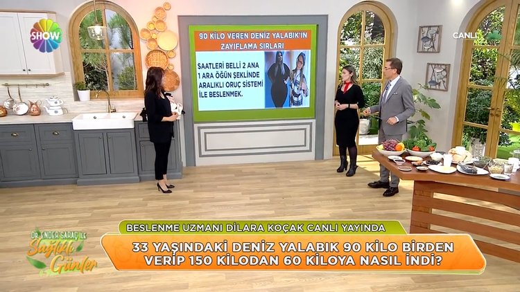 150 kilodan 60 kiloya düşen Deniz Yalabık'ın zayıflama sırları!