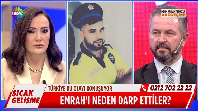 ''Emrah'ı ben darp ettim!''