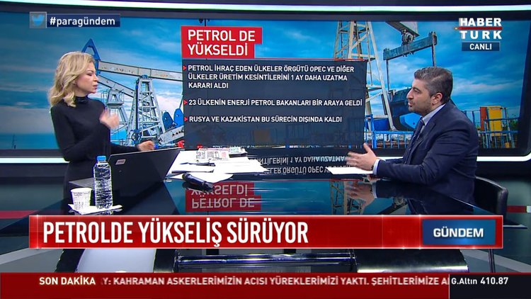 Gıdada ve petrolde yükseliş sürüyor