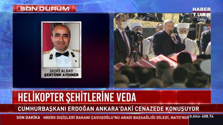 Şehitlere son görev! Cumhurbaşkanı Erdoğan'dan açıklamalar