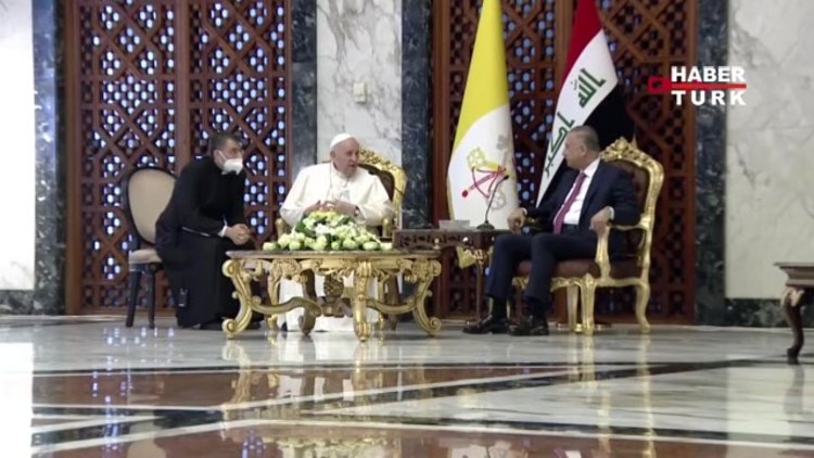 Papa Francis'in tarihi Irak ziyareti başladı