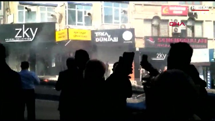 Kartal'da dershanede yangın