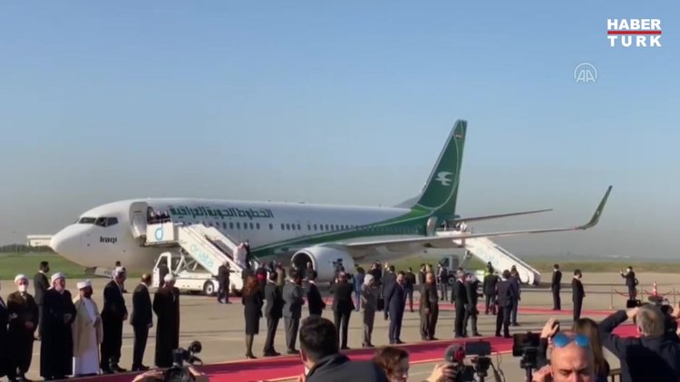 Irak ziyaretini sürdüren Papa, Erbil'e geldi