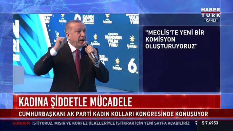 Cumhurbaşkanı Erdoğan'dan kadın cinayetleri mesajı: Yeni komisyon kuruyoruz