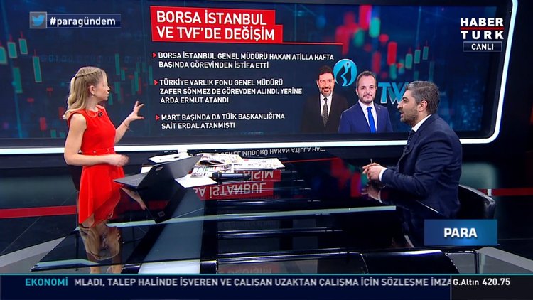 Borsa İstanbul ve TVF'de değişim