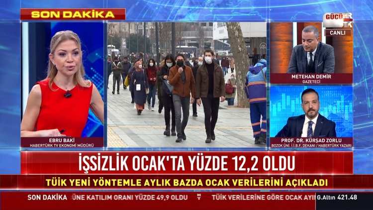 İşsizlik Ocak'ta yüzde 12,2 oldu
