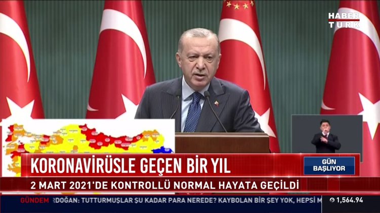 Koronavirüsle geçen bir yıl!