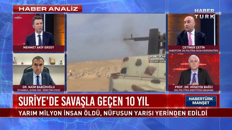 Habertürk Manşet - 15 Mart 2021 (Suriye&#039;deki savaşta son durum ne?)