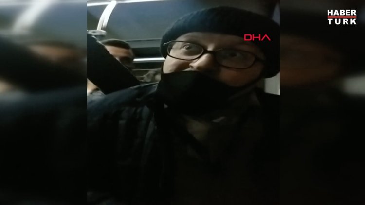 İETT otobüsünde maske tartışması