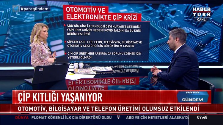 Çip kıtlığı yaşanıyor