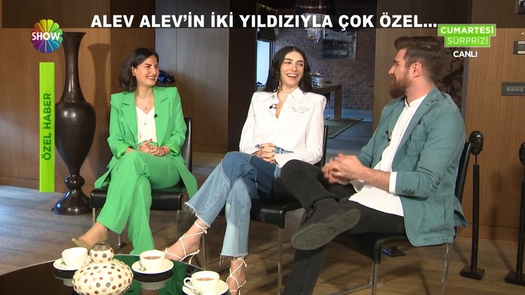 Alev Alev'in iki yıldızıyla çok özel!