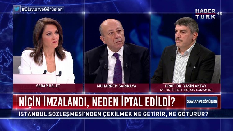 AK Parti Genel Başkan Danışmanı Prof. Dr. Yasin Aktay yanıtlıyor | Olaylar ve Görüşler - 20 Mart 2021