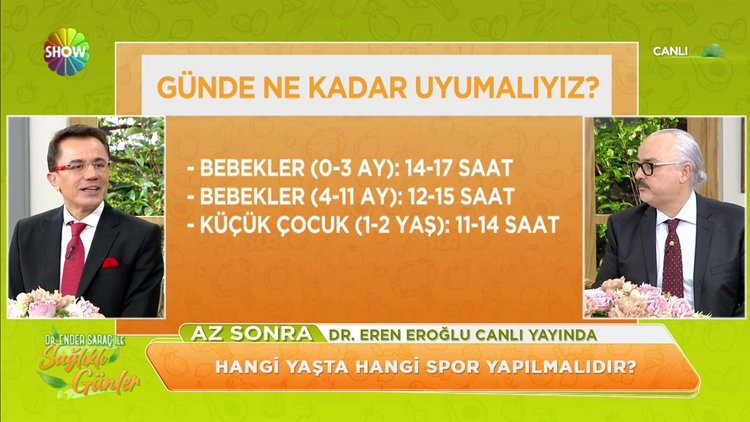 Bir günde ne kadar uyumalıyız?