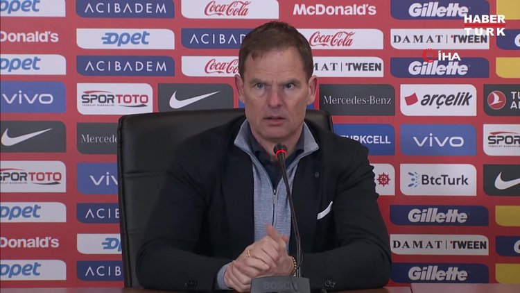 Frank de Boer: Türkiye bizi cezalandırdı