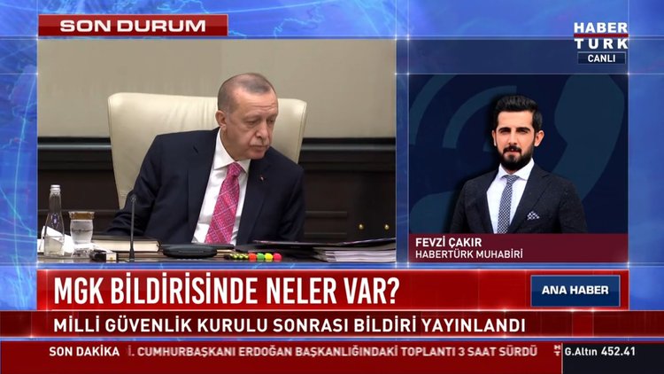 Milli Güvenlik Kurulu toplantısı sona erdi