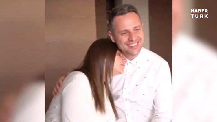 Merve Özbey-Kenan Koçak çiftinin kızlarına kavuşma anı