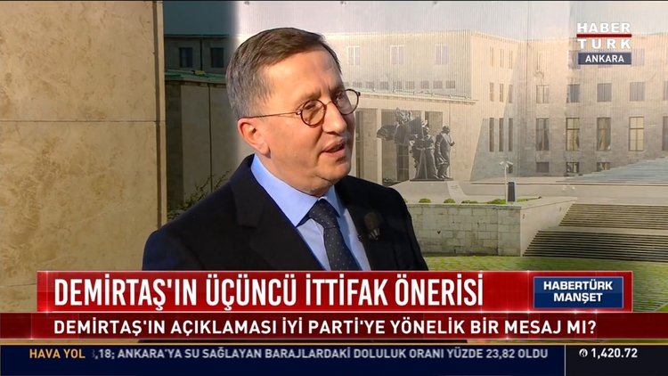 İYİ Parti Grup Başkanvekili Türkkan Habertürk TV'ye konuştu