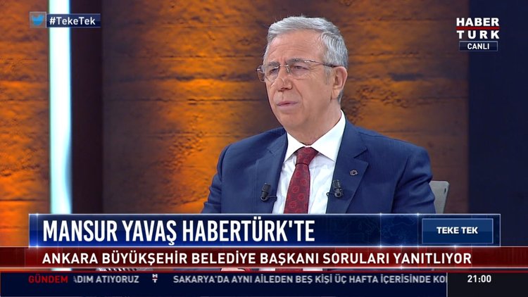 Ankara Büyükşehir Belediye Başkanı Mansur Yavaş'tan açıklamalar