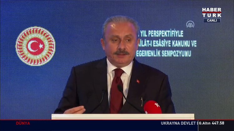 Son dakika haberi Şentop'tan yeni Anayasa mesajı