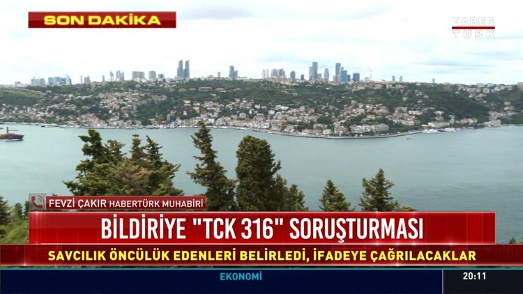 Bildiriye TCK 316 soruşturması