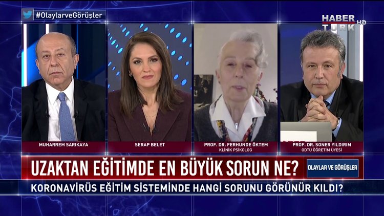 Olaylar ve Görüşler - 3 Nisan 2021 (Uzaktan eğitimde en büyük sorun ne?)