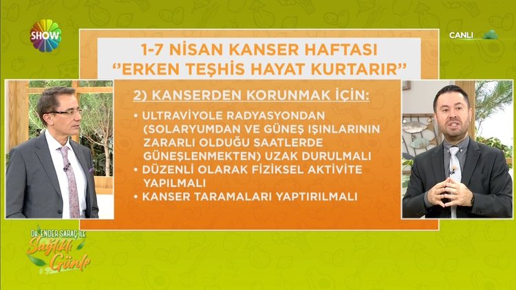 Kanserden korunmak için ne yapmalıyız?