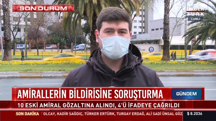 Emekli amirallerin bildirisinde 10 gözaltı