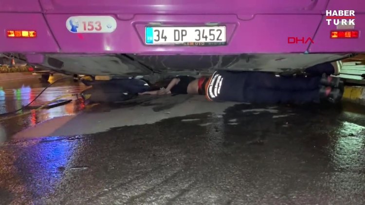 Yolun karşısına geçmeye çalışan genç kadının feci sonu!