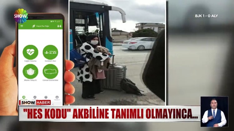 Otobüste HES kodu krizi!