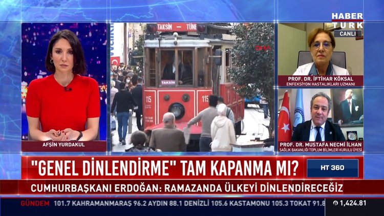 HT 360 - 8 Nisan 2021 ("Genel Dinlendirme" tam kapanma mı?)