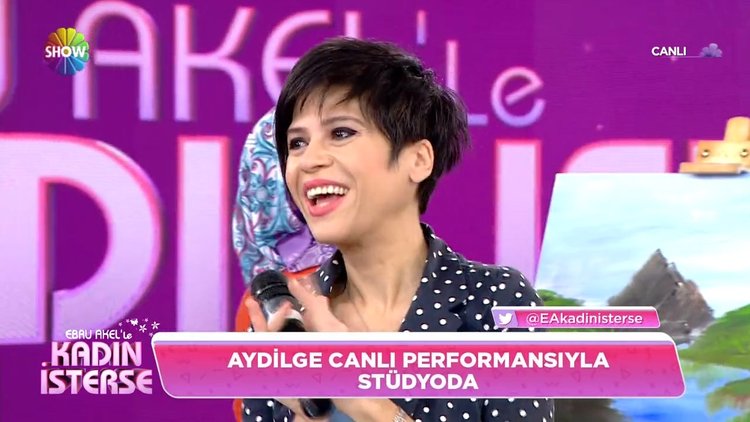 Aydilge'den canlı 'Kadın İsterse' performansı!