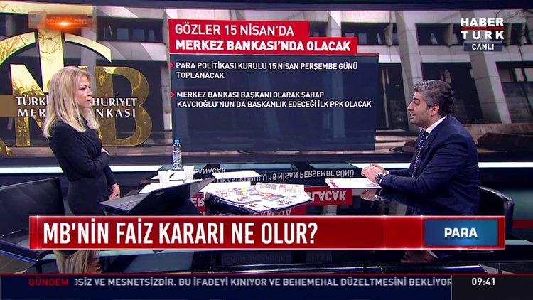 Gözler 15 Nisan'da Merkez Bankası'nda olacak