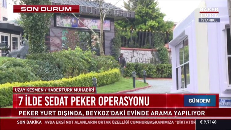 Son dakika... 7 ilde Sedat Peker operasyonu!
