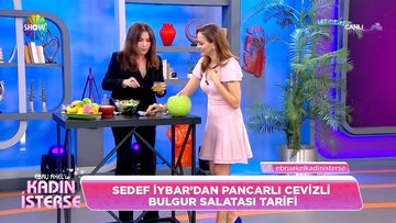 Pancarlı bulgur salatası