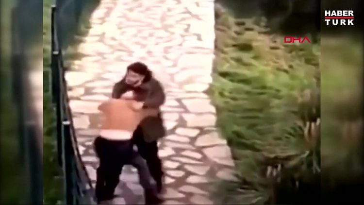 Kadına saldırı görüntüleri polisi harekete geçirdi