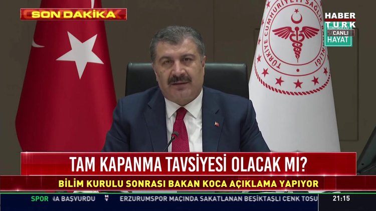 Son dakika.... Sağlık Bakanı Fahrettin Koca'dan önemli açıklamalar
