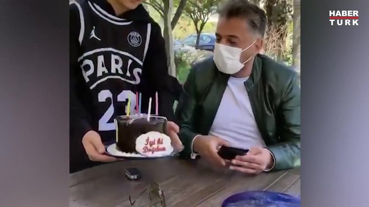 Emre Altuğ'a doğum günü sürprizi