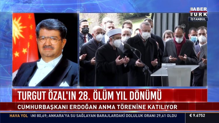 Turgut Özal'ın 28. ölüm yıl dönümü
