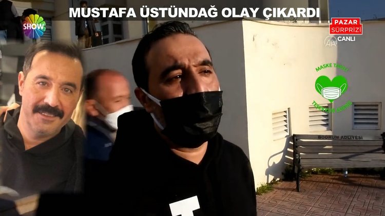 Mustafa Üstündağ Bodrum'da kavgaya karıştı!