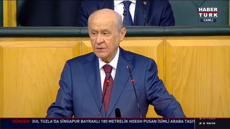 MHP lideri Bahçeli'den fezleke ve yeni anayasa çağrısı