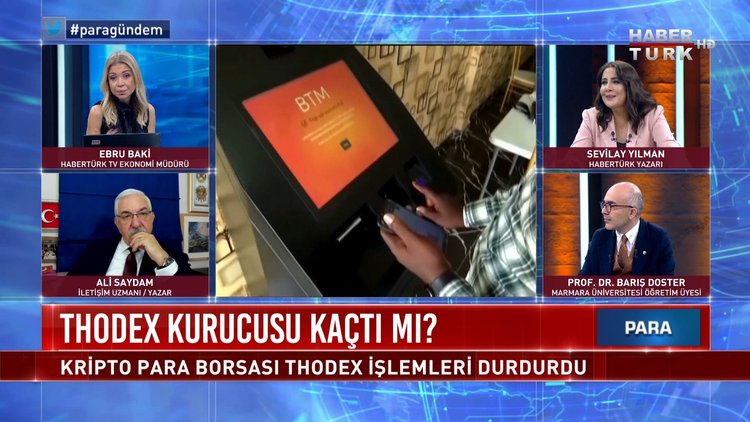 Para Gündem -22 Nisan 2021 (Thodex’in kurucusu Faruk Fatih Özer nerede?)