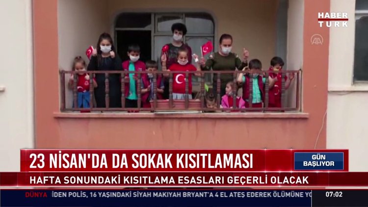 23 Nisan'da da sokak kısıtlaması!