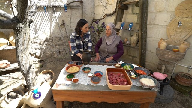 Testi kebabı ve testi çorbası