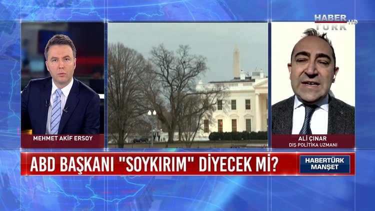 Habertürk Manşet - 23 Nisan 2021 (ABD Başkanı "Soykırım diyecek mi?)