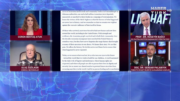 Haftalık - 24 Nisan 2021 (Biden "soykırım" dedi, Türkiye-ABD ilişkileri nasıl etkilenecek?)