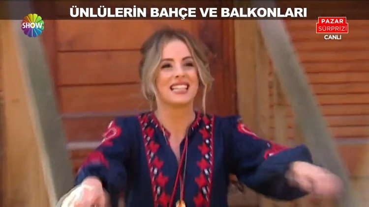 Ünlülerin bahçe keyfi