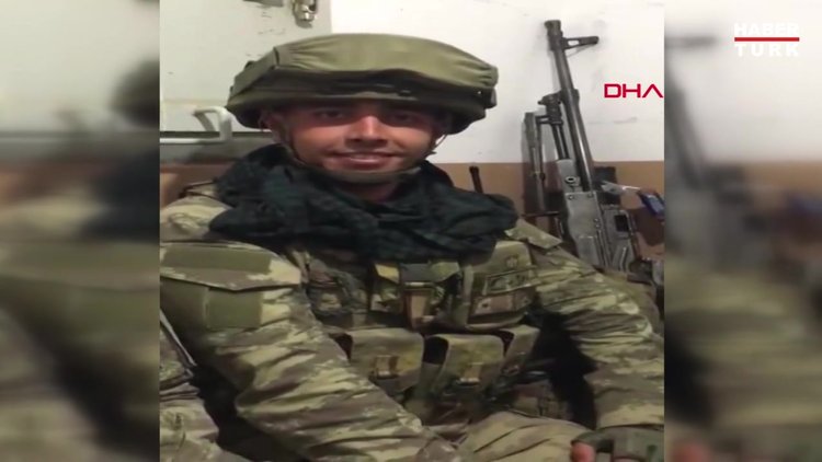 Şehit Piyade Teğmen Mehmet Kıvık'ın son görüntüleri ortaya çıktı