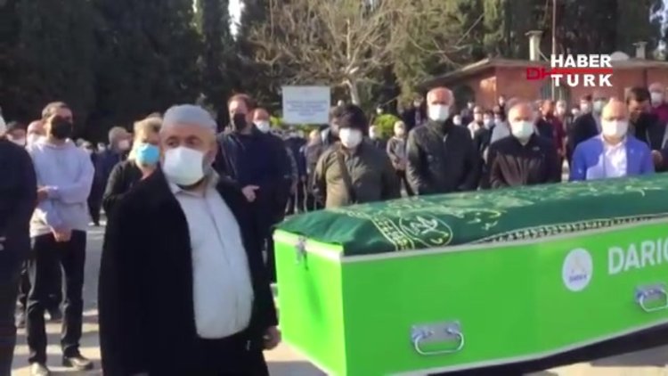 Birol Güven'in babası son yolculuğuna uğurlandı