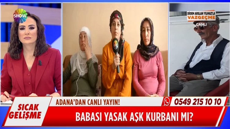 Babası yasak aşk kurbanı mı?
